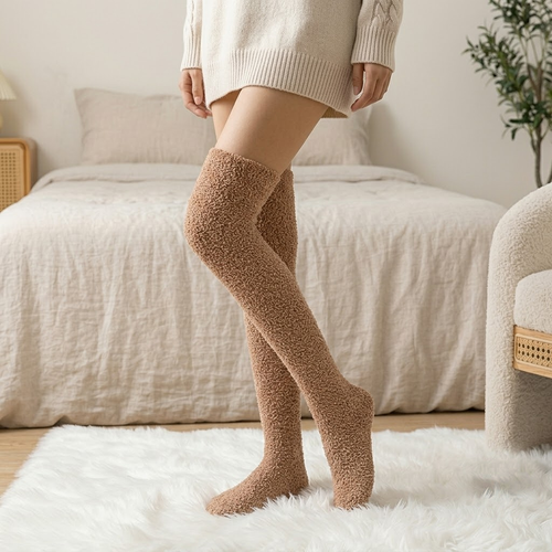 TeddySoft Thigh High Socks
